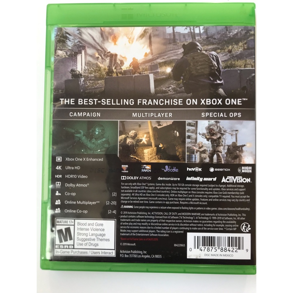 Call of Duty Modern Warfare XBox One - Picture 4 of 4